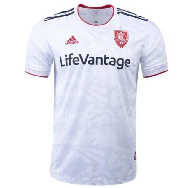 2021/22 Real Salt Lake Away Kit Soccer Jersey Player Version